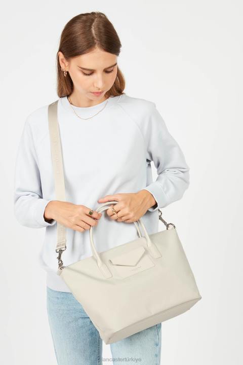 kadınlar kadın çantası akıllı kba ekru Lancaster Paris çanta H0LP4525