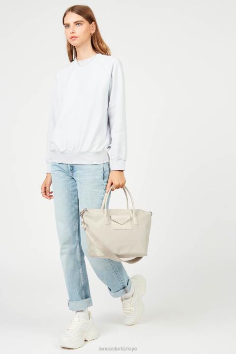 kadınlar kadın çantası akıllı kba ekru Lancaster Paris çanta H0LP4525