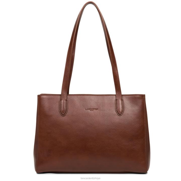 kadınlar kadın çantası efsane konyak Lancaster Paris çanta H0LP4033