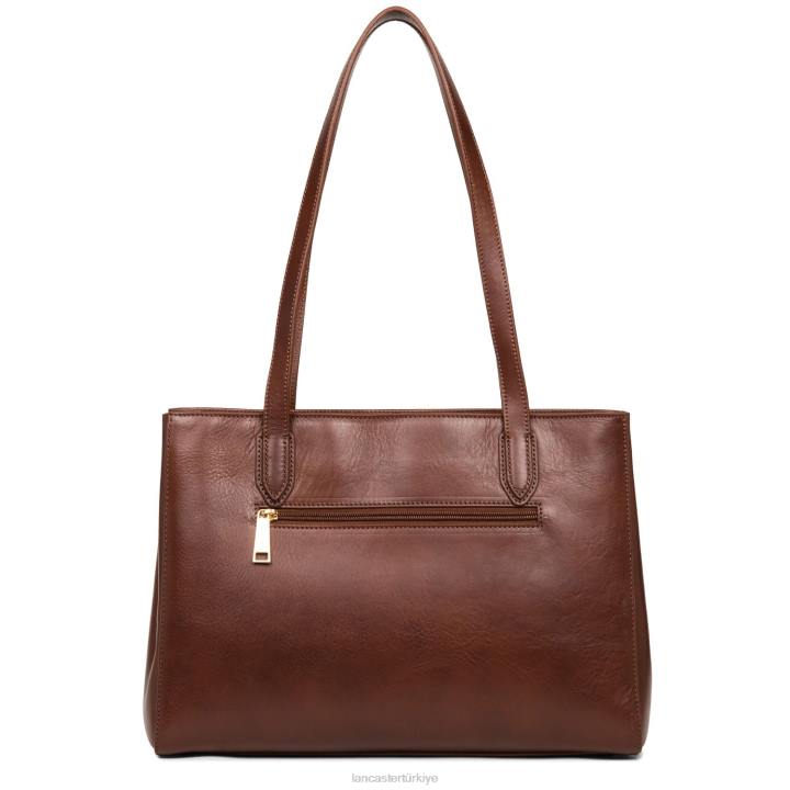 kadınlar kadın çantası efsane konyak Lancaster Paris çanta H0LP4033