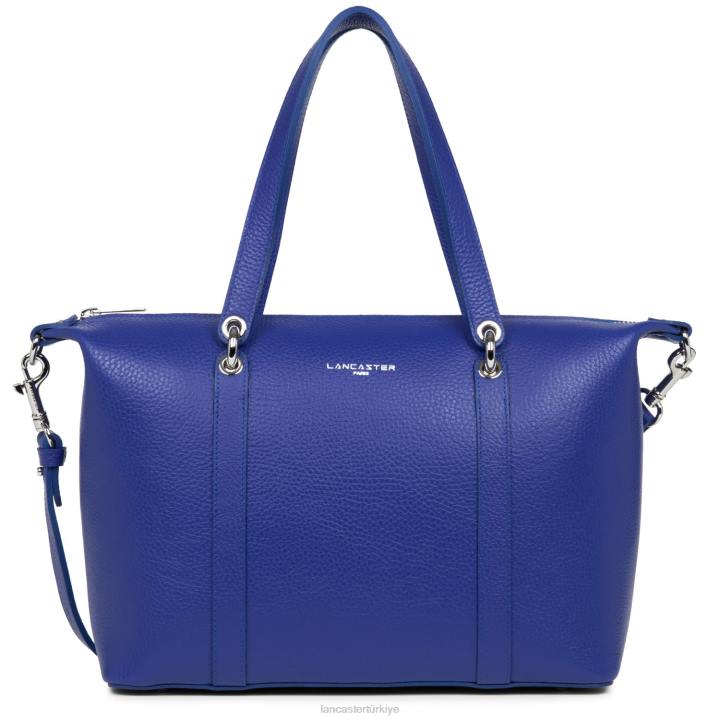 kadınlar kadın çantası faulonne çift kişilik bleu electrique-in-vert Lancaster Paris çanta H0LP3372