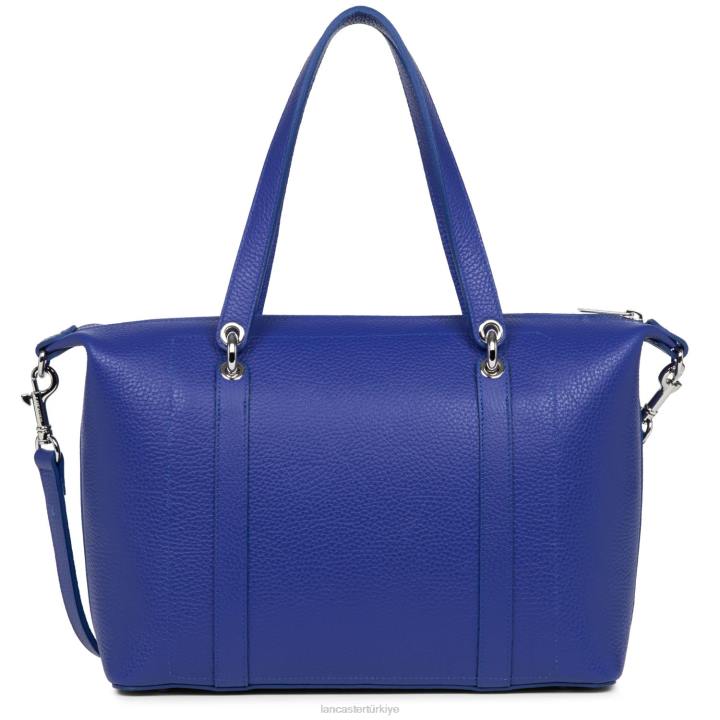 kadınlar kadın çantası faulonne çift kişilik bleu electrique-in-vert Lancaster Paris çanta H0LP3372