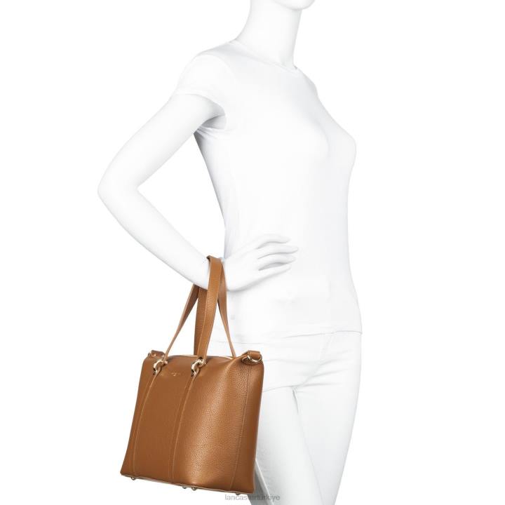 kadınlar kadın çantası faulonne çift kişilik bleu electrique-in-vert Lancaster Paris çanta H0LP3372