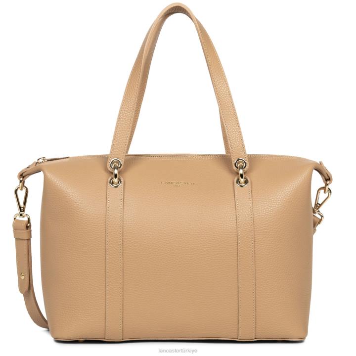 kadınlar kadın çantası faulonne çift kişilik doğal-bej Lancaster Paris çanta H0LP3366
