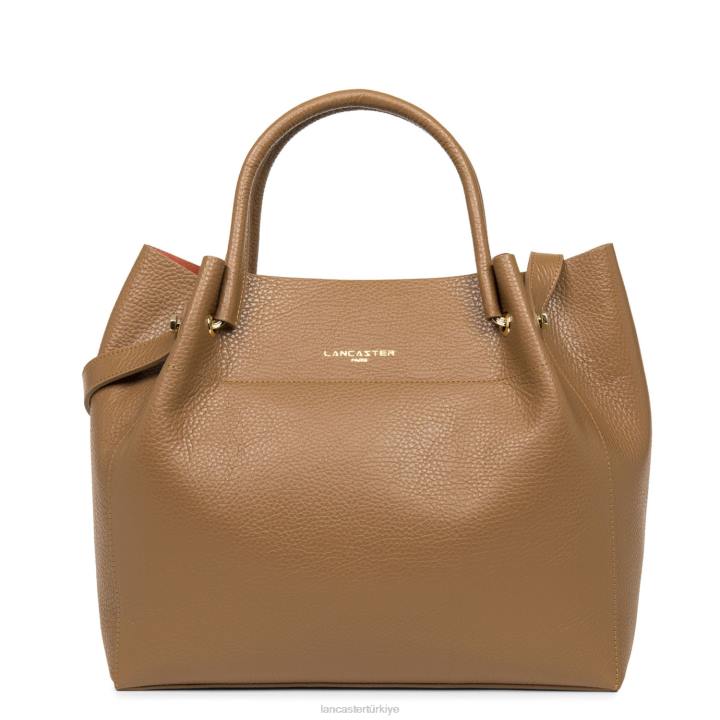 kadınlar kadın çantası faulonne çift kişilik potirondaki deve Lancaster Paris çanta H0LP2984
