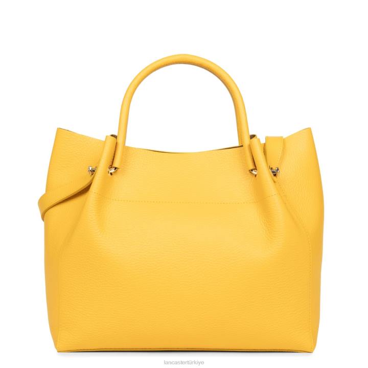 kadınlar kadın çantası faulonne çift kişilik sarı-ya da Lancaster Paris çanta H0LP2990