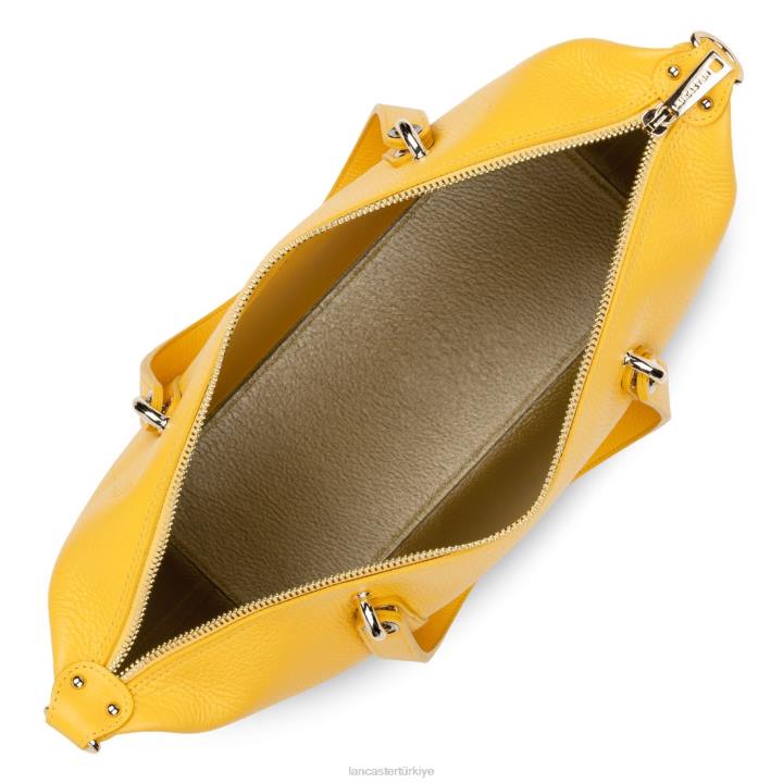kadınlar kadın çantası faulonne çift kişilik sarı-ya da Lancaster Paris çanta H0LP3367