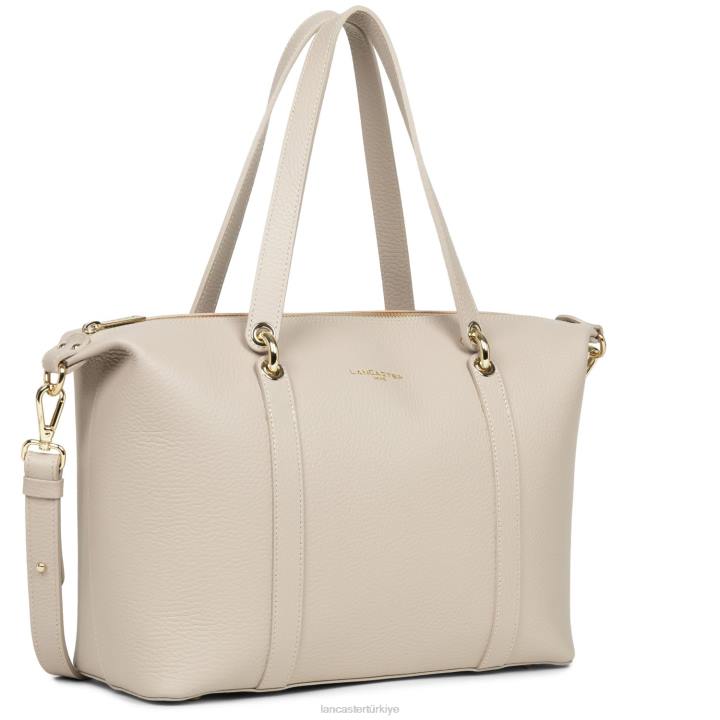 kadınlar kadın çantası faulonne çift kişilik turuncu-bej Lancaster Paris çanta H0LP3371