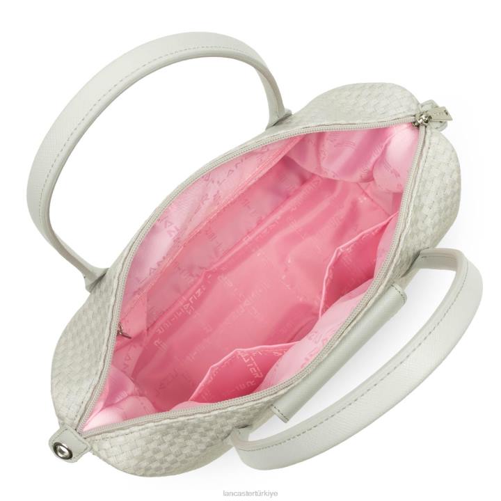 kadınlar kadın çantası gerçek damier tresse Gris Clair Lancaster Paris çanta H0LP3487