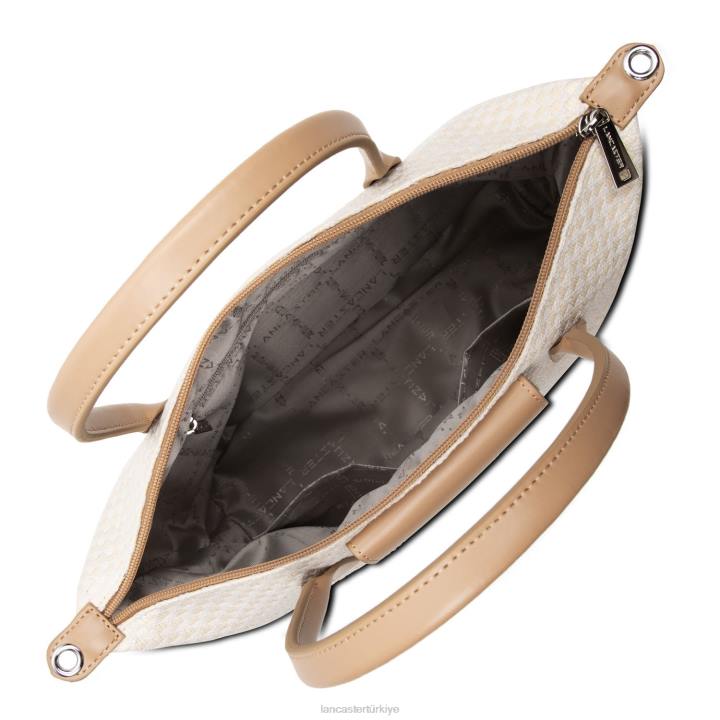 kadınlar kadın çantası gerçek damier tresse doğal Lancaster Paris çanta H0LP3492