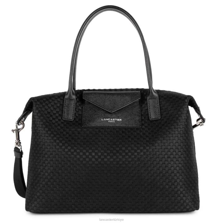 kadınlar kadın çantası gerçek damier tresse kara Lancaster Paris çanta H0LP3486