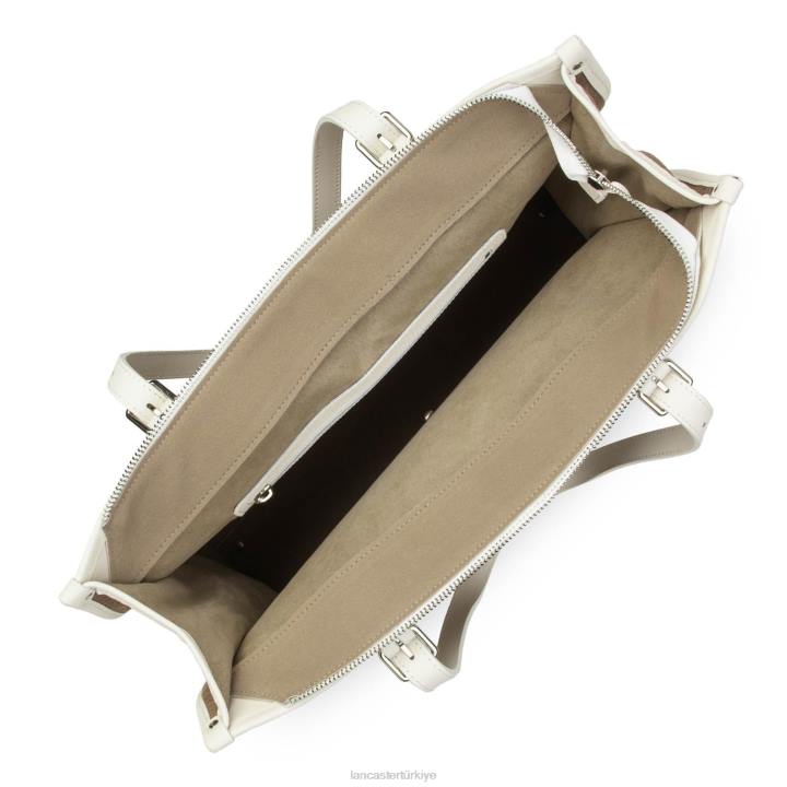 kadınlar kadın çantası gerçek midi çıplak-ekru Lancaster Paris çanta H0LP3284