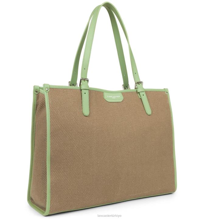 kadınlar kadın çantası gerçek midi çıplak yeşim Lancaster Paris çanta H0LP3281