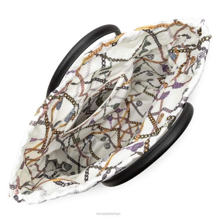 kadınlar kadın çantası gerçek sepetçi söğüdü noir-osier Lancaster Paris çanta H0LP4407