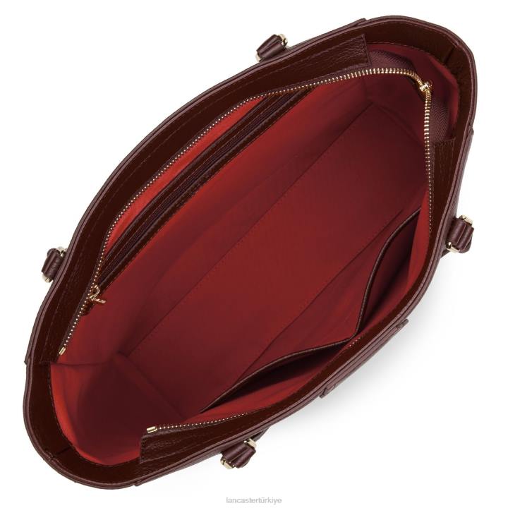 kadınlar kadın çantası kumul bordo Lancaster Paris çanta H0LP3653