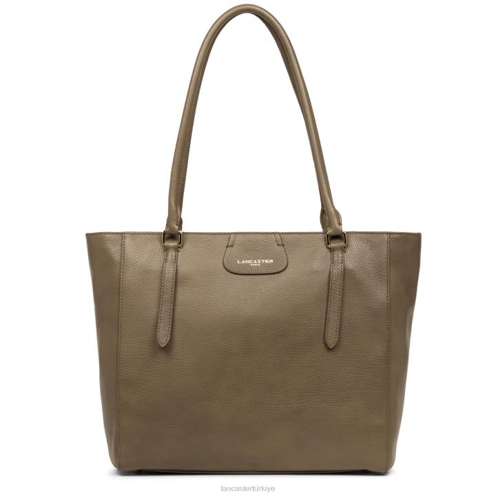 kadınlar kadın çantası kumul boz kahverengi Lancaster Paris çanta H0LP3655