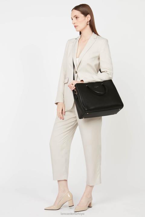 kadınlar kadın çantası kumul kara Lancaster Paris çanta H0LP2617
