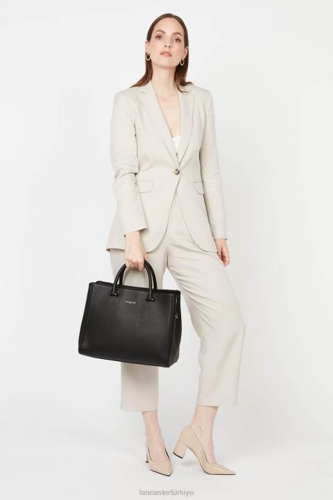 kadınlar kadın çantası kumul kara Lancaster Paris çanta H0LP2617