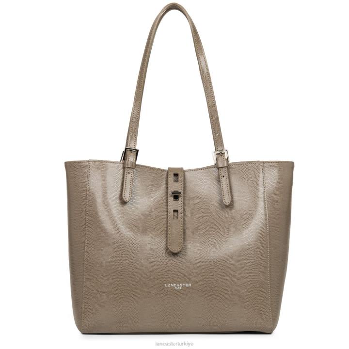 kadınlar kadın çantası lucertola boz kahverengi Lancaster Paris çanta H0LP4356