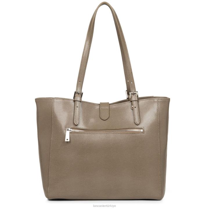 kadınlar kadın çantası lucertola boz kahverengi Lancaster Paris çanta H0LP4356