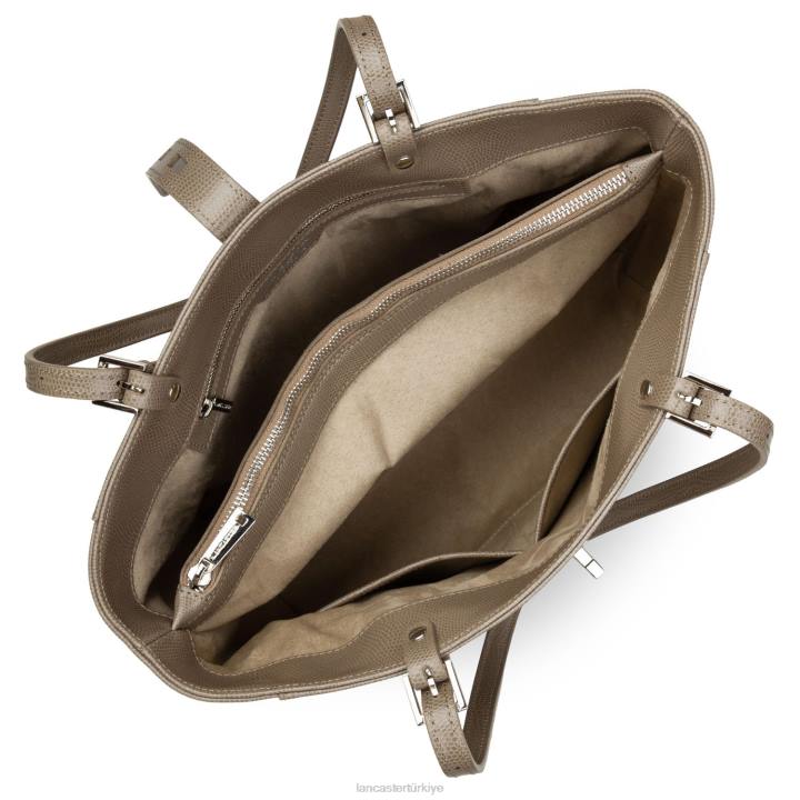 kadınlar kadın çantası lucertola boz kahverengi Lancaster Paris çanta H0LP4356