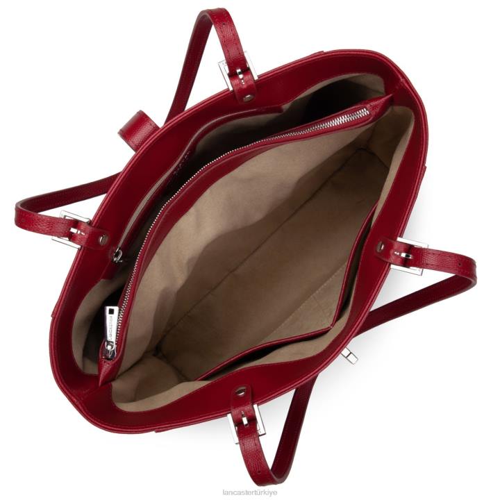 kadınlar kadın çantası lucertola kırmızı Lancaster Paris çanta H0LP4358