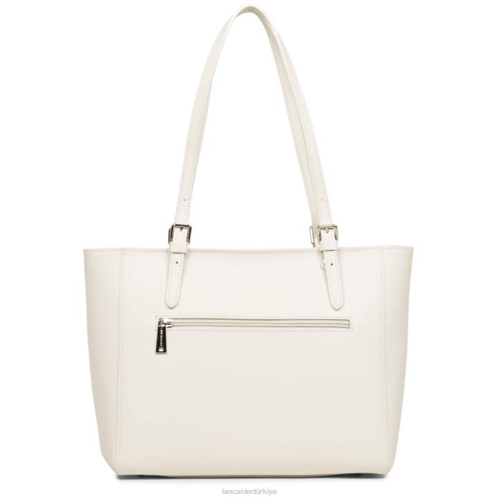 kadınlar kadın çantası pürüzsüz ekru Lancaster Paris çanta H0LP3552
