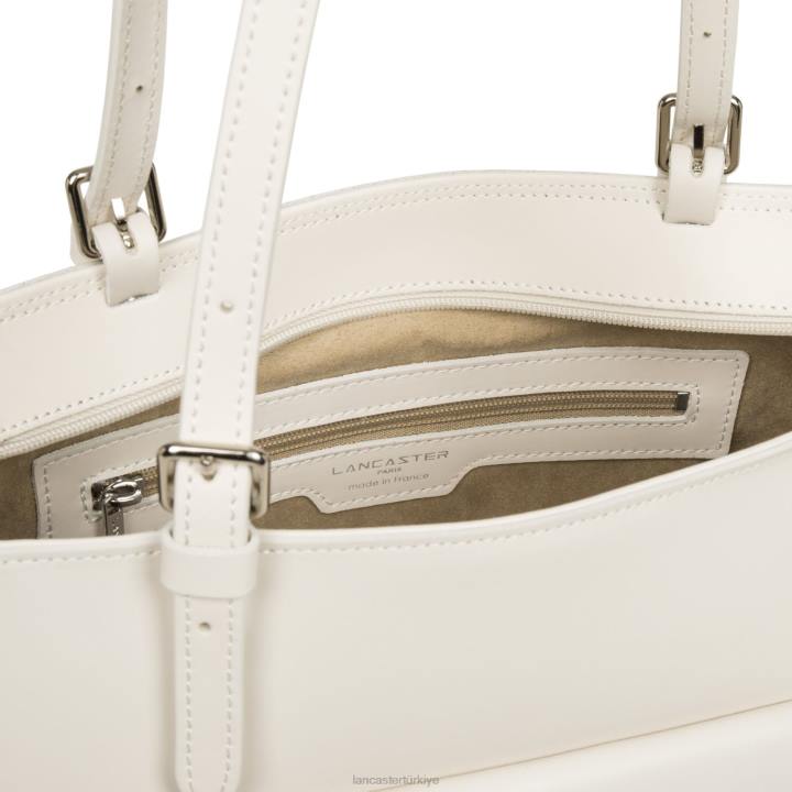 kadınlar kadın çantası pürüzsüz ekru Lancaster Paris çanta H0LP3552