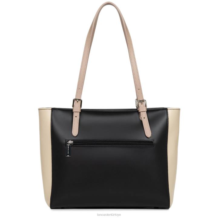 kadınlar kadın çantası pürüzsüz noir-çıplak clair-çıplak fonce Lancaster Paris çanta H0LP3547