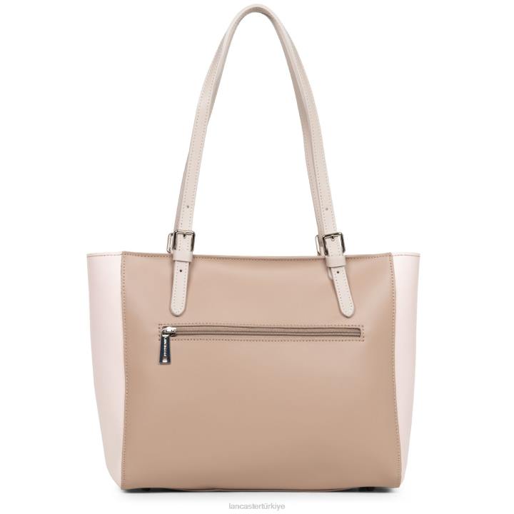 kadınlar kadın çantası pürüzsüz çıplak-gül-galet gül Lancaster Paris çanta H0LP3557