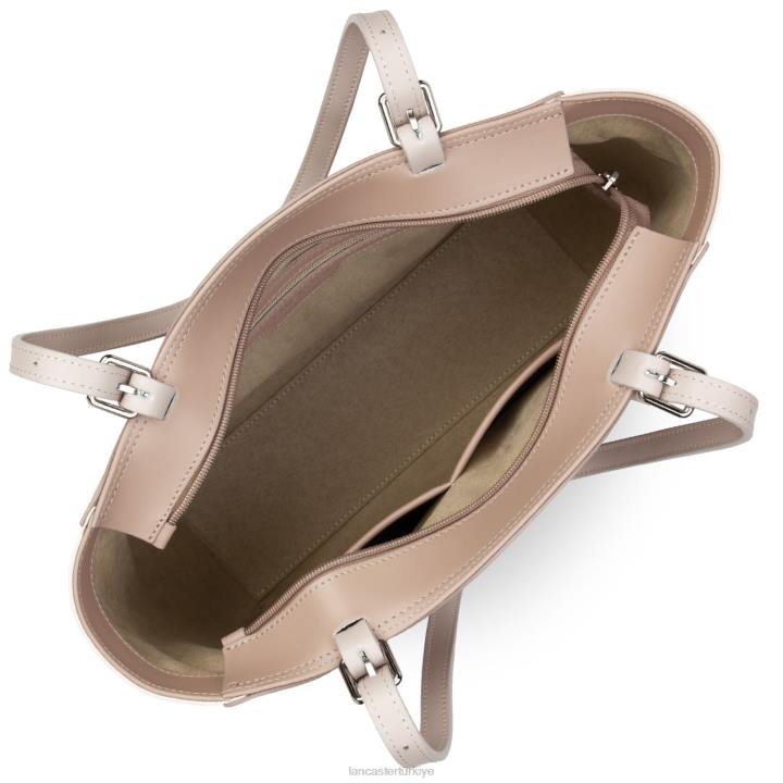 kadınlar kadın çantası pürüzsüz çıplak-gül-galet gül Lancaster Paris çanta H0LP3557