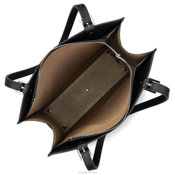 kadınlar kadın çantası pur & element city şampanyada noir Lancaster Paris çanta H0LP3321