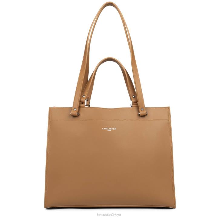 kadınlar kadın çantası pur & element city şampanyadaki deve Lancaster Paris çanta H0LP4518