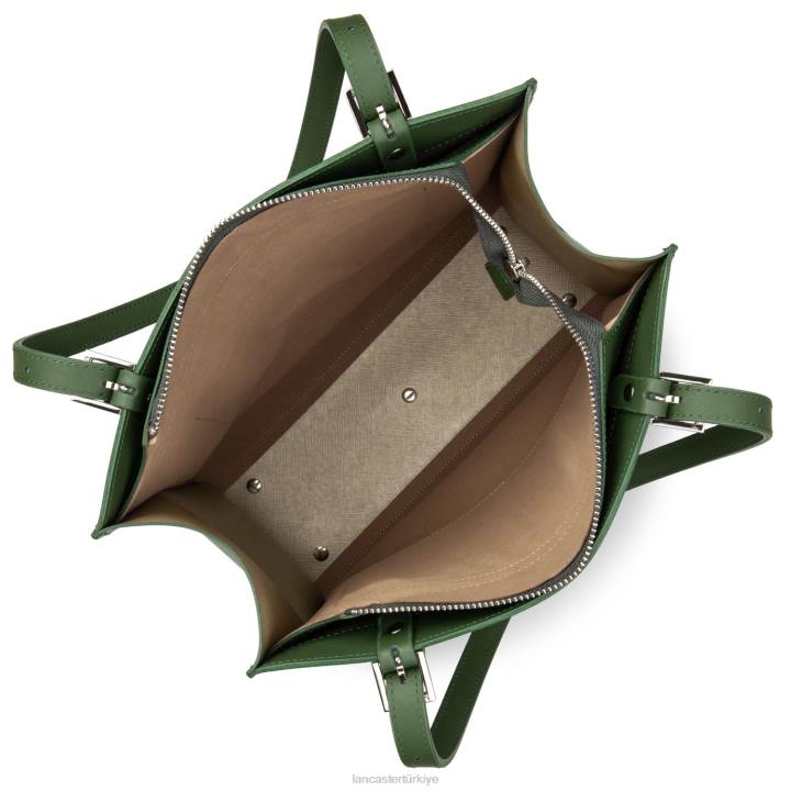 kadınlar kadın çantası pur & element city vert şampanya pini Lancaster Paris çanta H0LP3323