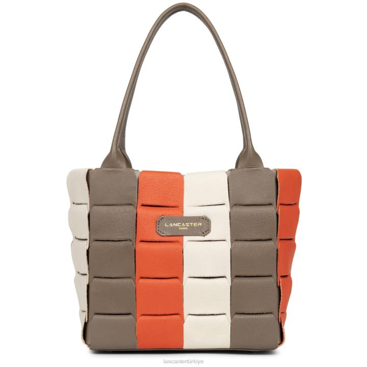 kadınlar kadın çantası stüdyo enlace taupe çoklu Lancaster Paris çanta H0LP3431