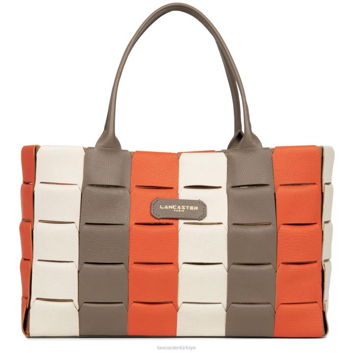 kadınlar kadın çantası stüdyo enlace taupe çoklu Lancaster Paris çanta H0LP3441