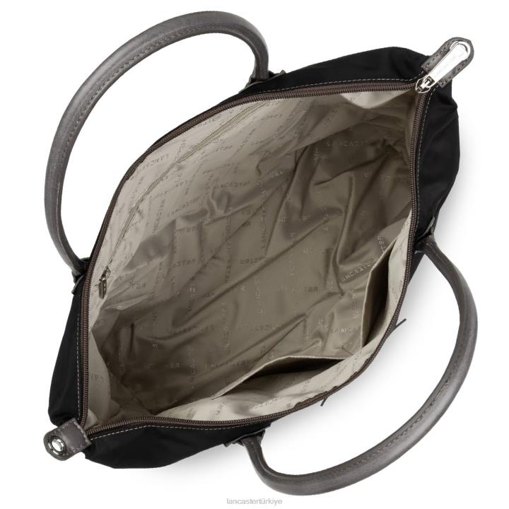 kadınlar kadın çantası temel spor noir-taupe-galet Lancaster Paris çanta H0LP3068