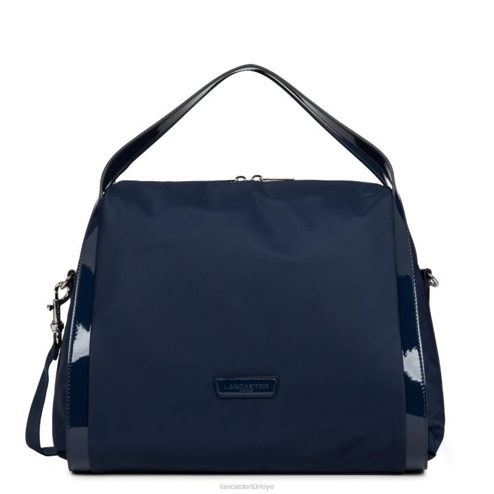 kadınlar kadın çantası temel verni mavi fonce Lancaster Paris çanta H0LP3705