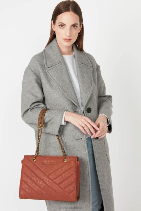 kadınlar kadın çantası vahşi matelas koril Lancaster Paris çanta H0LP3257