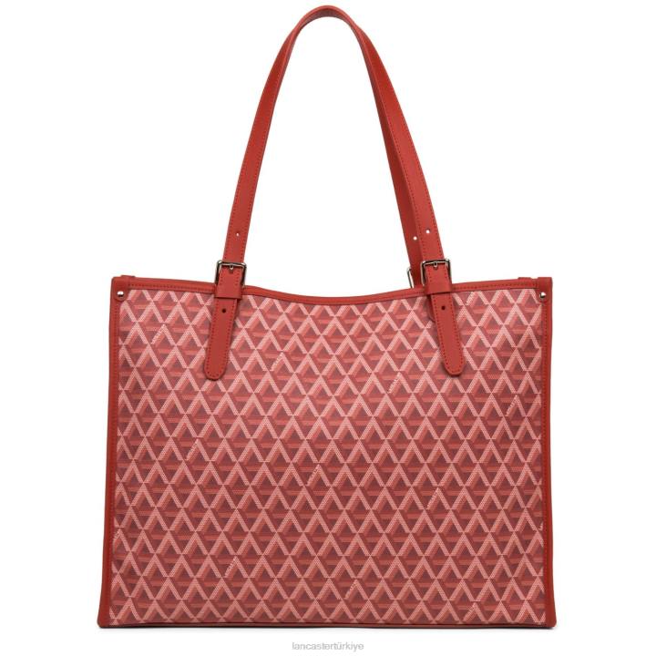 kadınlar m çantası simgesi kırmızı Lancaster Paris çanta H0LP3873