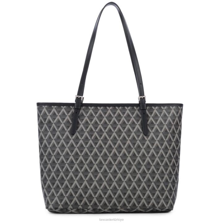 kadınlar m çantası simgesi kara Lancaster Paris çanta H0LP2513