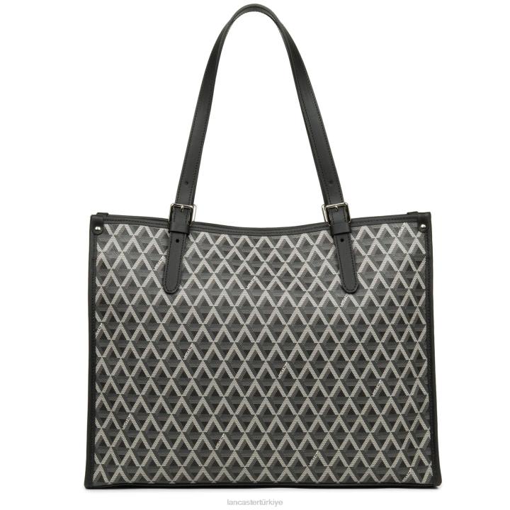 kadınlar m çantası simgesi kara Lancaster Paris çanta H0LP3871