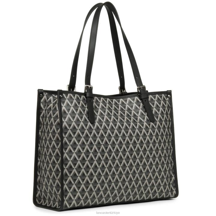 kadınlar m çantası simgesi kara Lancaster Paris çanta H0LP3871