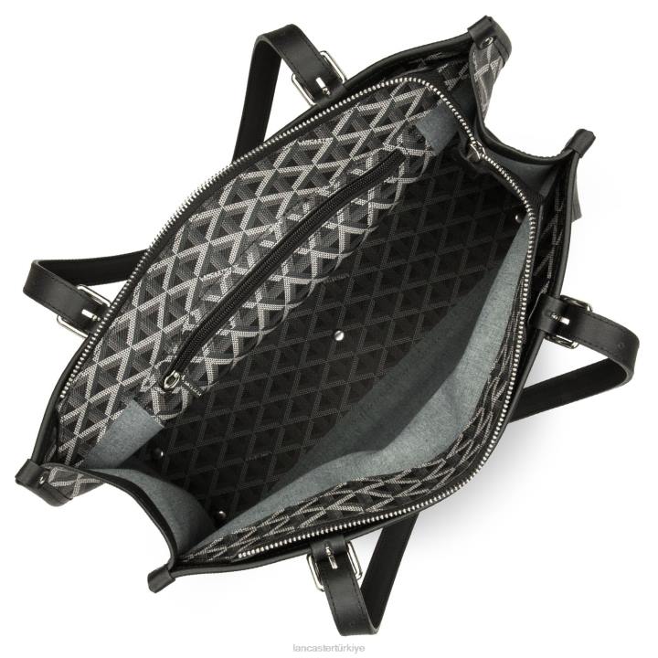 kadınlar m çantası simgesi kara Lancaster Paris çanta H0LP3871