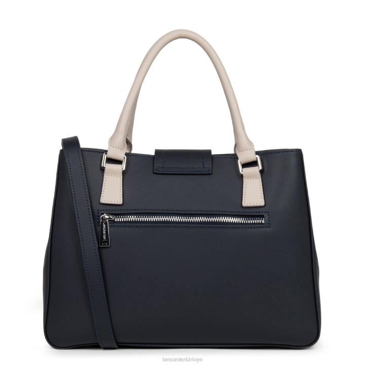 kadınlar m kadın çantası şehir mae bleu fonce-galet gülü Lancaster Paris çanta H0LP3594