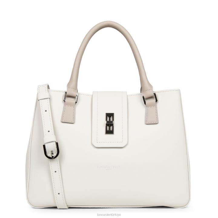 kadınlar m kadın çantası şehir mae ekru-galet gül Lancaster Paris çanta H0LP3595