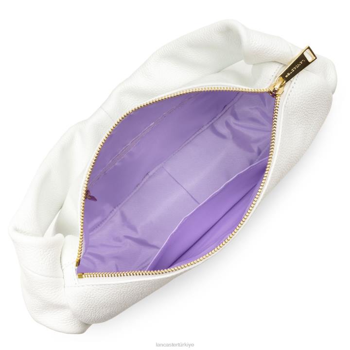 kadınlar m kadın çantası foulonne cerceau beyaz Lancaster Paris çanta H0LP2449
