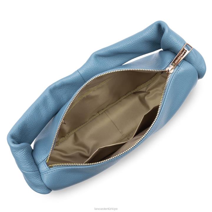 kadınlar m kadın çantası foulonne cerceau mavi taş Lancaster Paris çanta H0LP2451