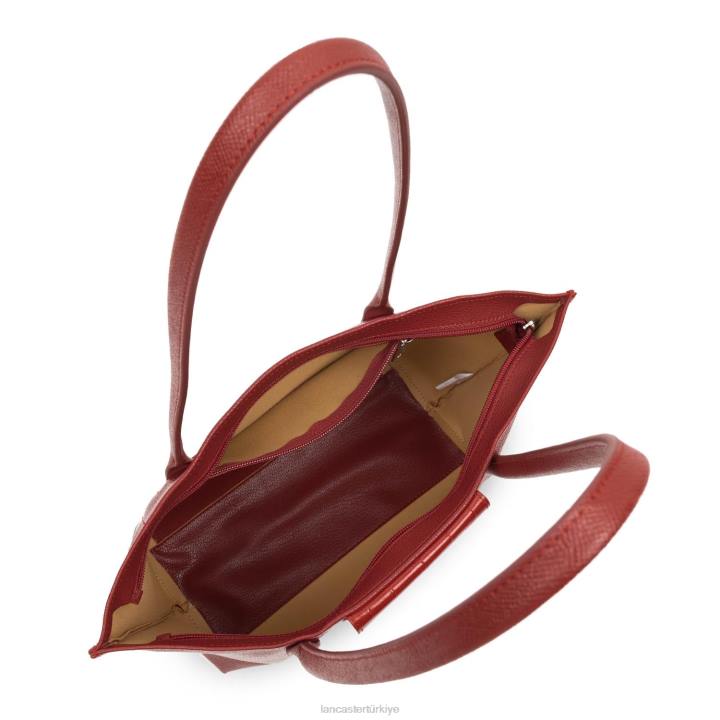 kadınlar m kadın çantası maya carmin-rouge-carmin Lancaster Paris çanta H0LP2851