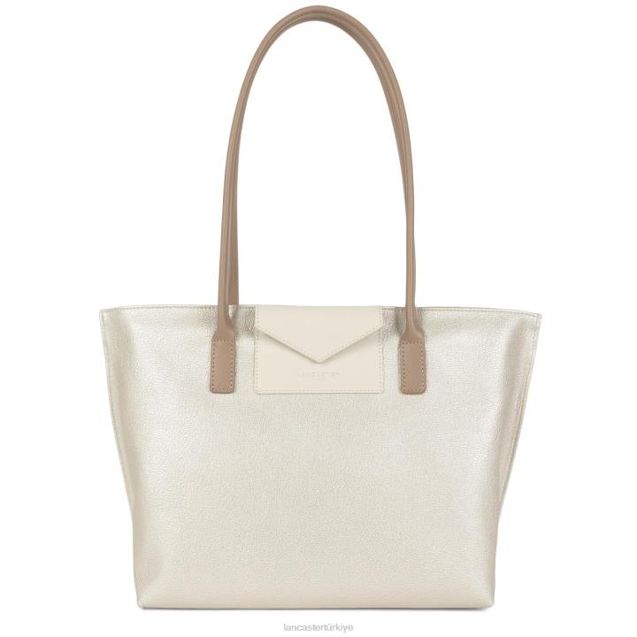 kadınlar m kadın çantası maya sedef-ekru-çıplak Lancaster Paris çanta H0LP2849